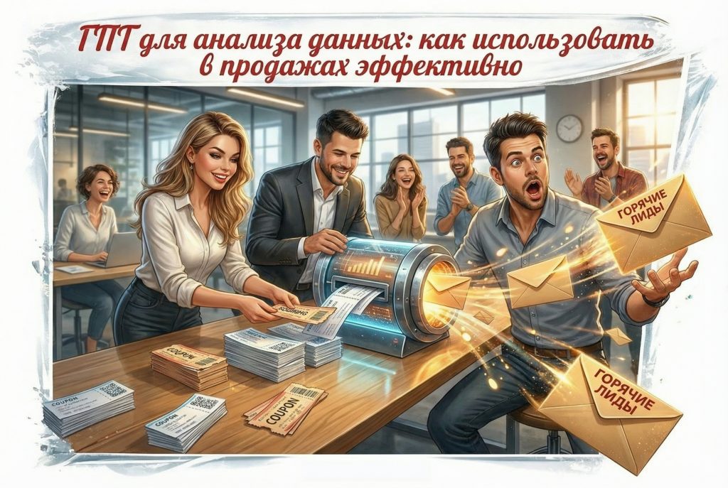ГПТ для анализа данных в сфере продаж