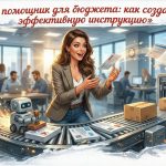 AI помощник для управления бюджетом и создания инструкций