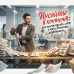 Инсайты в контент и превращение идей в материалы