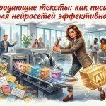 Продающие тексты для нейросетей