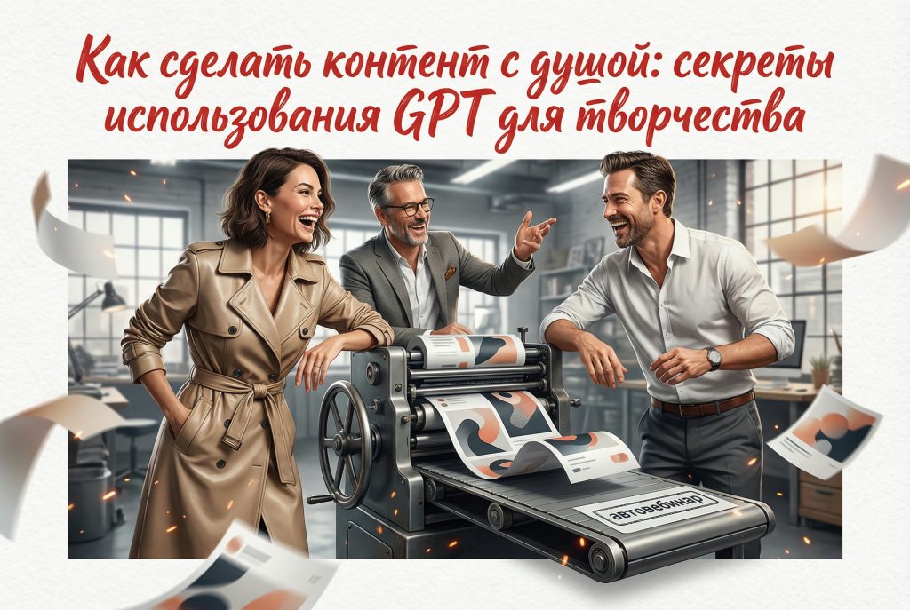 Секреты использования GPT для создания творческого контента