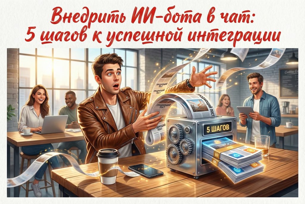 5 шагов к успешной интеграции ИИ-бота в чат