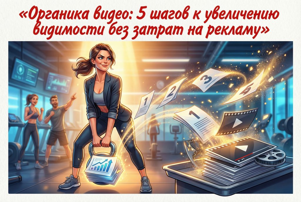 Органика видео: 5 шагов к увеличению видимости