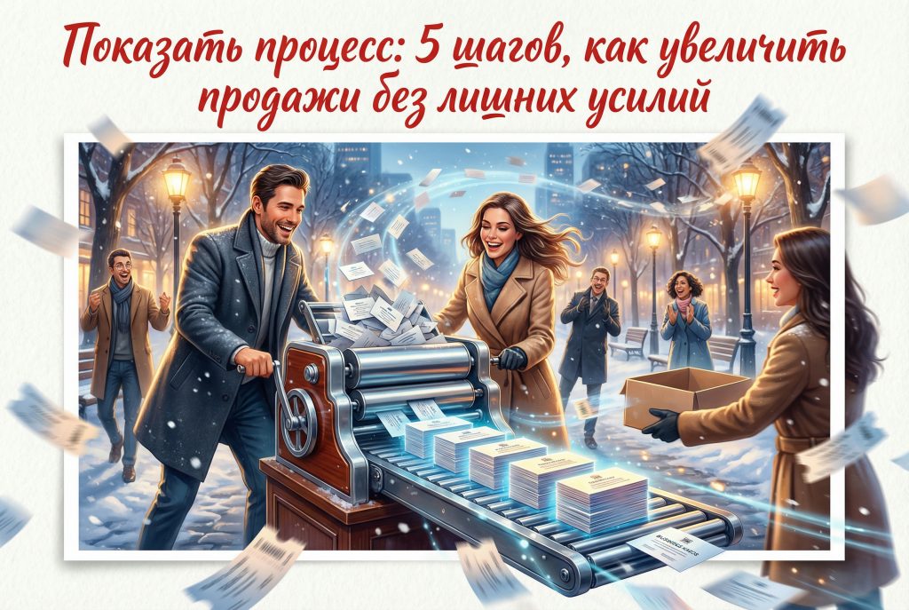 5 шагов для увеличения продаж без лишних усилий