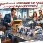 Иллюстрация искусственного интеллекта для привлечения холодных лидов