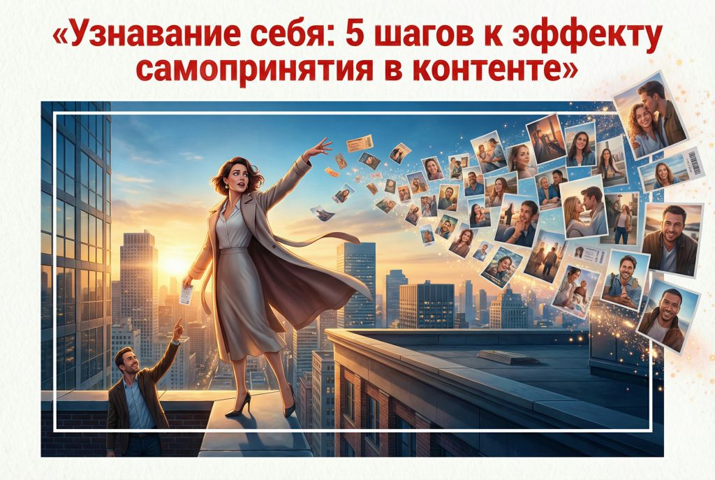 5 шагов к самопринятию в контенте