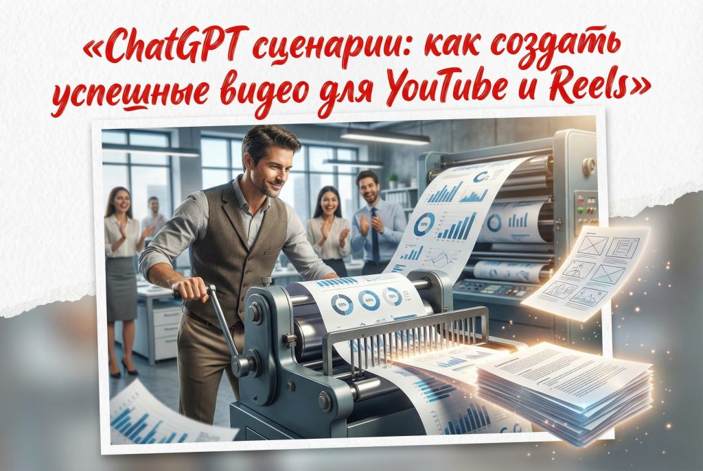 Сценарии ChatGPT для создания видео на YouTube и Reels