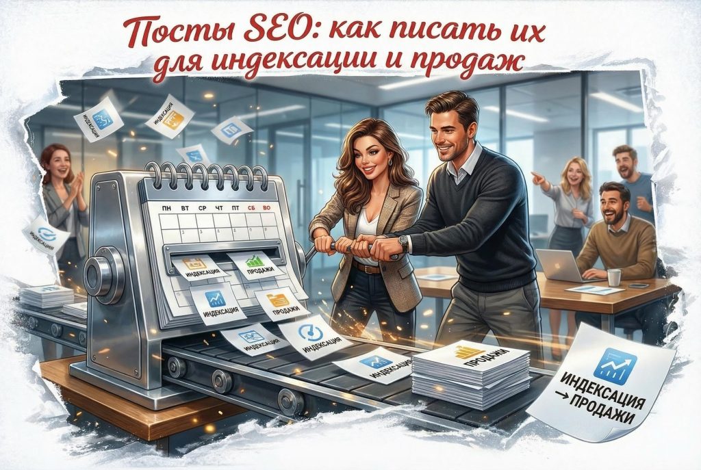 Посты SEO для индексации и продаж