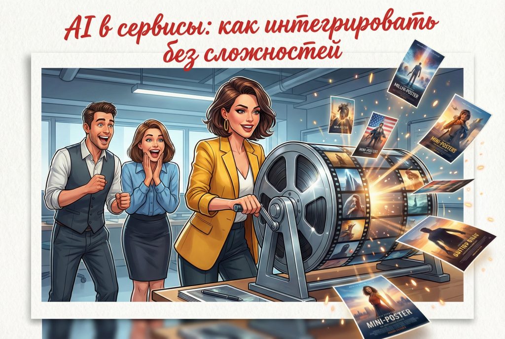 Интеграция AI в услуги без сложностей