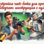 Схема настройки чат-бота для продаж в Telegram с нуля
