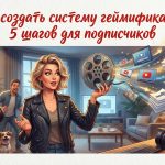 Иллюстрация 5 шагов для создания системы геймификации для подписчиков