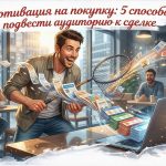 Схема 5 способов мотивации целевой аудитории на совершение покупки