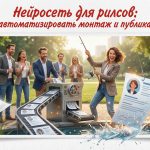 Нейросеть для автоматизации создания, монтажа и публикации рилсов